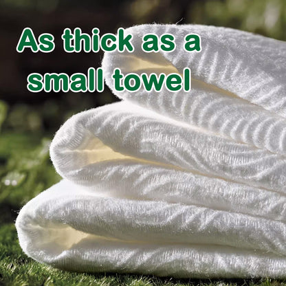 KUB Thickened Face Towel Soft Tissue Ultra Soft 100% Natural Biodegradable